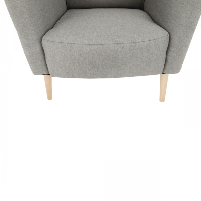 Scaun de design, ţesătură, capuccino/model, BELEK [13]