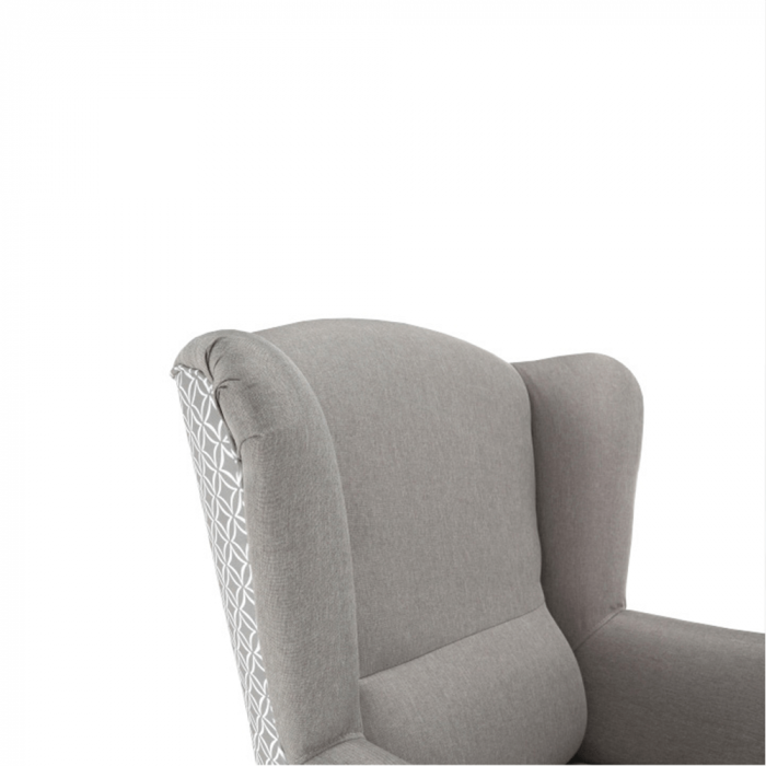 Scaun de design, ţesătură, capuccino/model, BELEK [10]