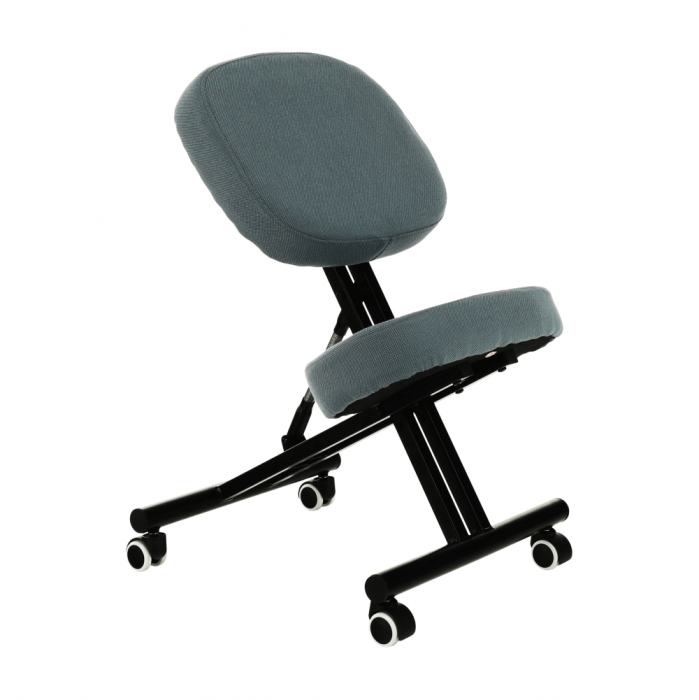 Scaun de îngenunchiere ergonomic, gri deschis / negru, KILIAN [13]