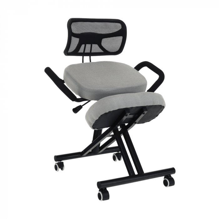Scaun de îngenunchiere ergonomic, gri-maro Taupe / negru, RUFUS [29]