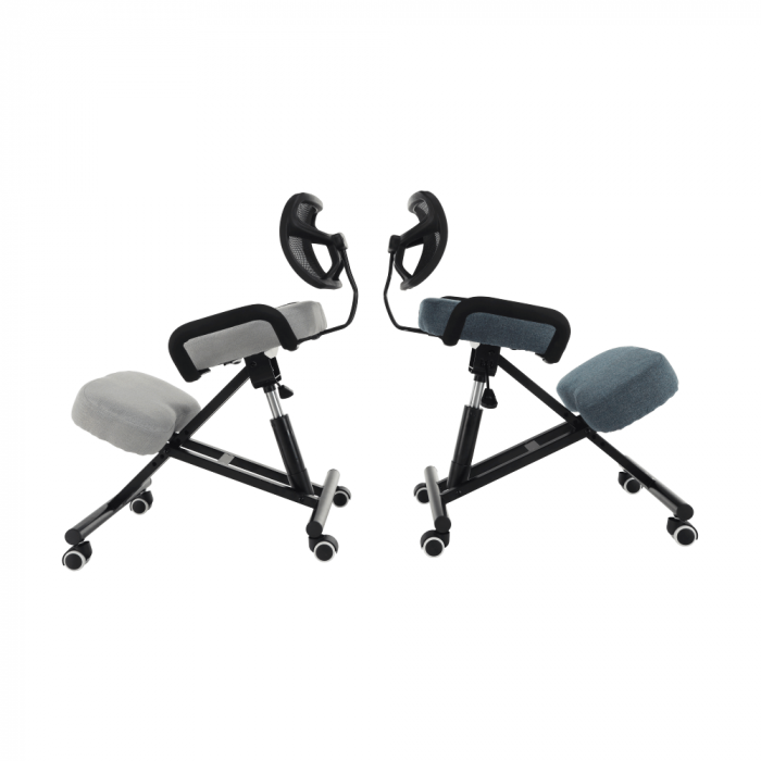 Scaun de îngenunchiere ergonomic, gri-maro Taupe / negru, RUFUS [15]