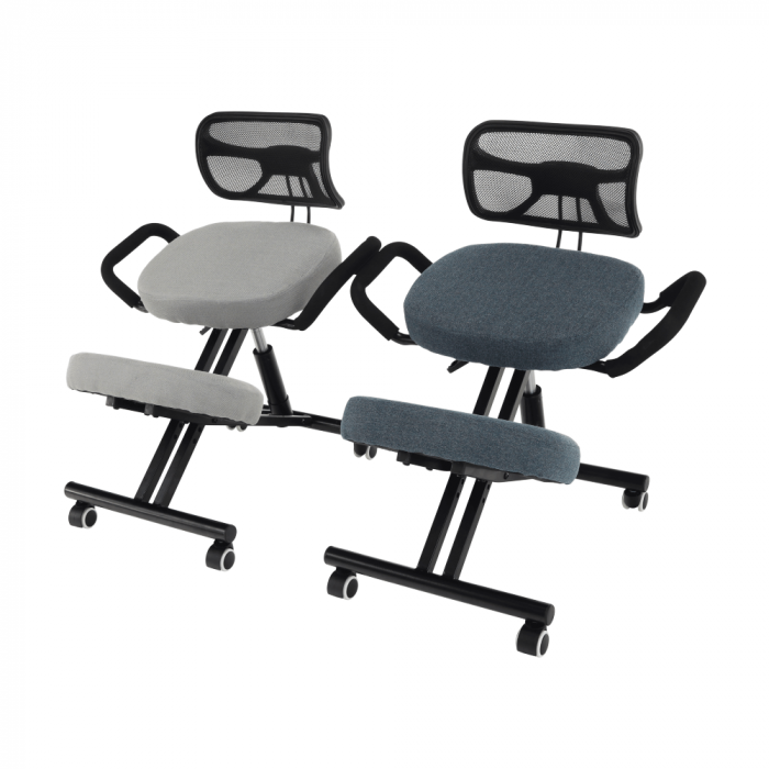 Scaun de îngenunchiere ergonomic, gri-maro Taupe / negru, RUFUS [12]
