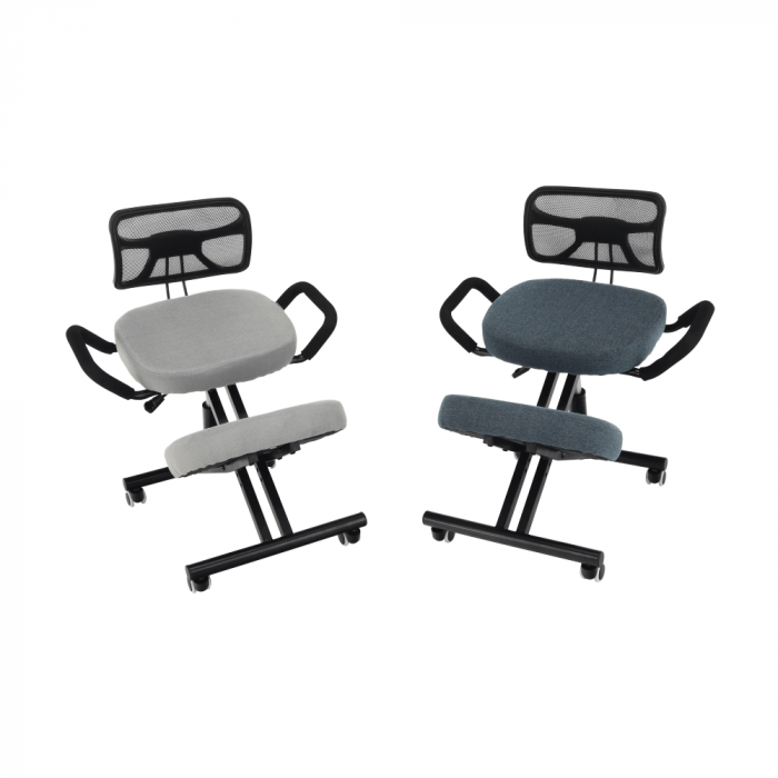 Scaun de îngenunchiere ergonomic, gri-maro Taupe / negru, RUFUS [13]