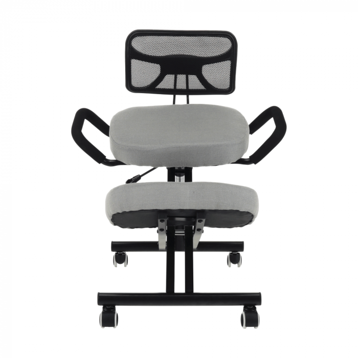 Scaun de îngenunchiere ergonomic, gri-maro Taupe / negru, RUFUS [27]