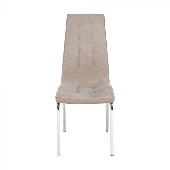 Scaun dining, bej/crom, GERDA NEW [10]