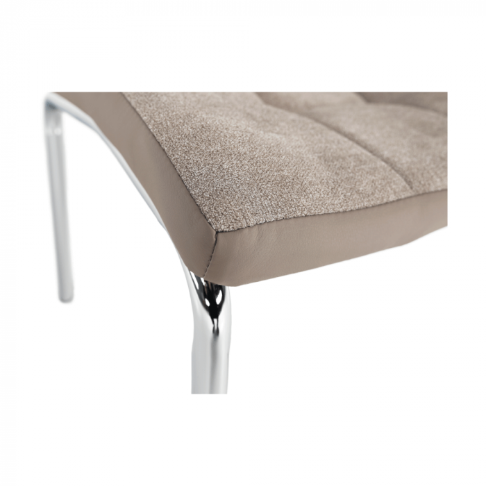 Scaun dining, bej/crom, GERDA NEW [3]
