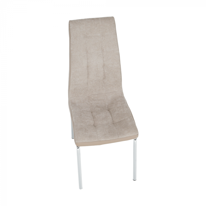 Scaun dining, bej/crom, GERDA NEW [13]