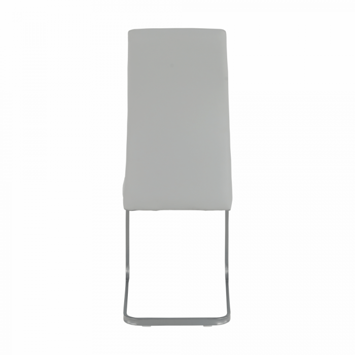 Scaun dining, gri deschis / gri, NOBATA [3]