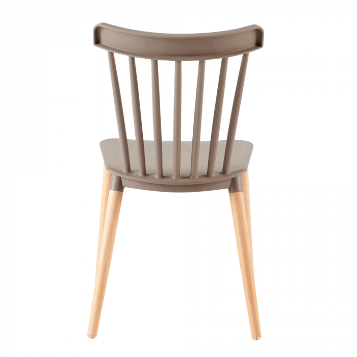 Scaun dining, gri / fag, ZOSIMA [5]