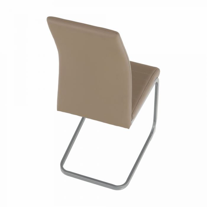 Scaun dining, gri maro Taupe / gri, NOBATA [9]