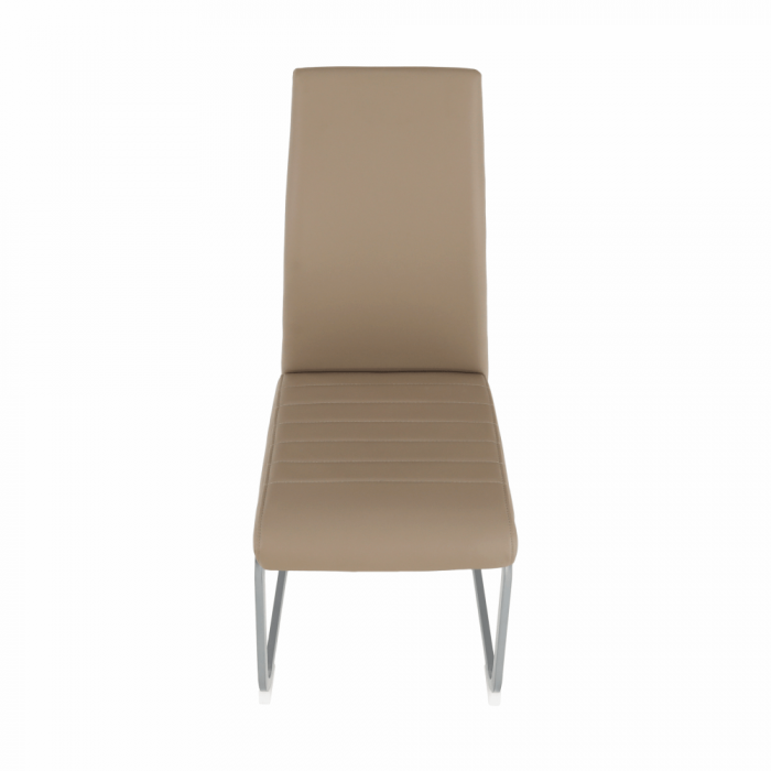 Scaun dining, gri maro Taupe / gri, NOBATA [5]