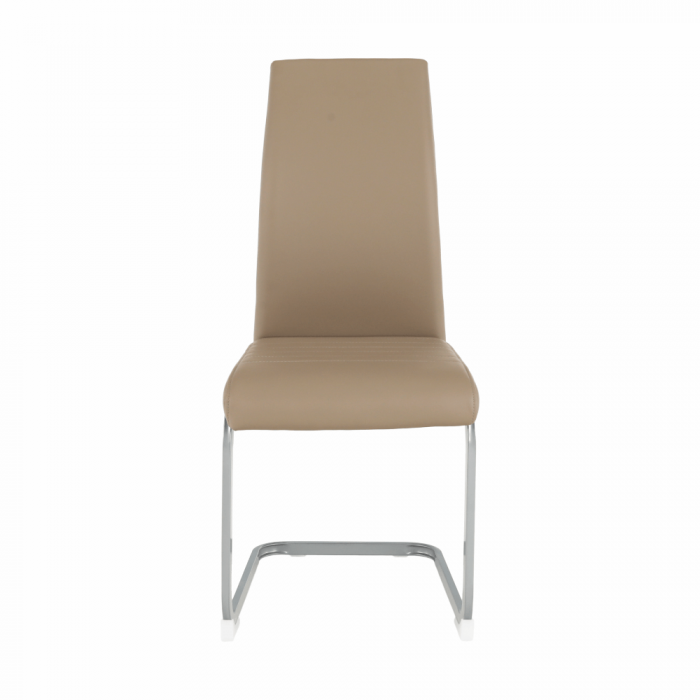 Scaun dining, gri maro Taupe / gri, NOBATA [2]