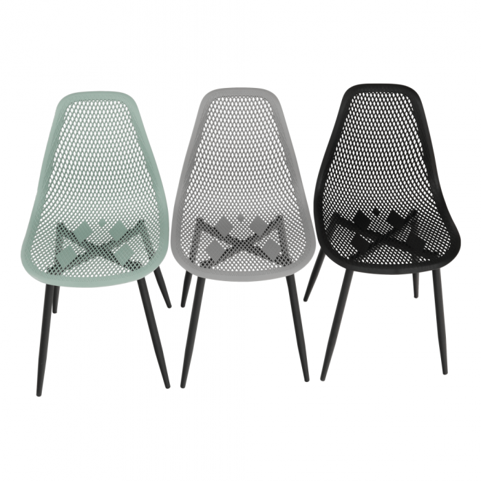 Scaun dining, negru, TEGRA TYP 2 [16]