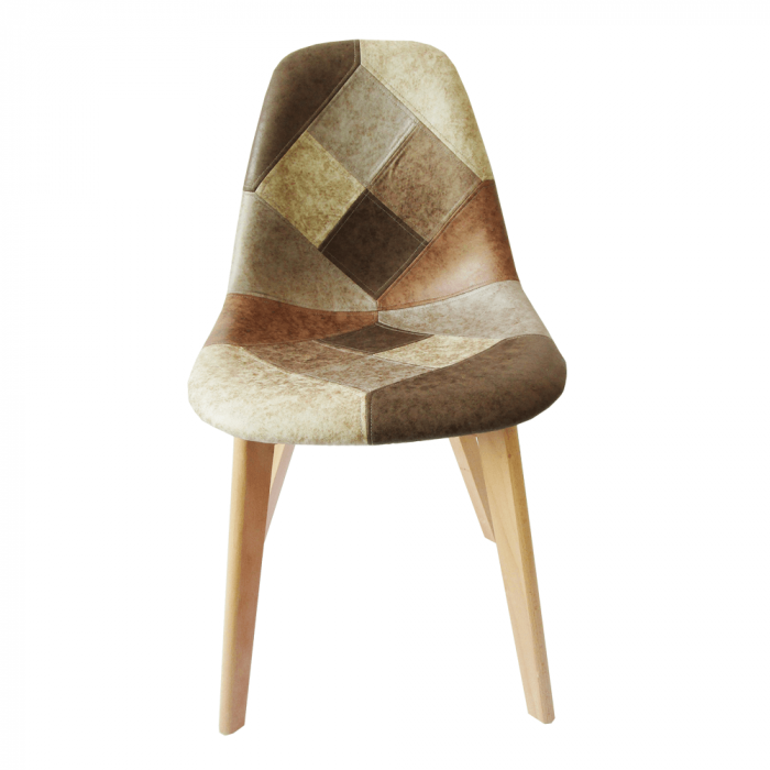 Scaun dining, patchwork/fag, SALEVA [3]