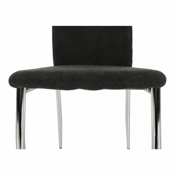 Scaun dining, textil gri maro/crom, OLIVA NEW [8]