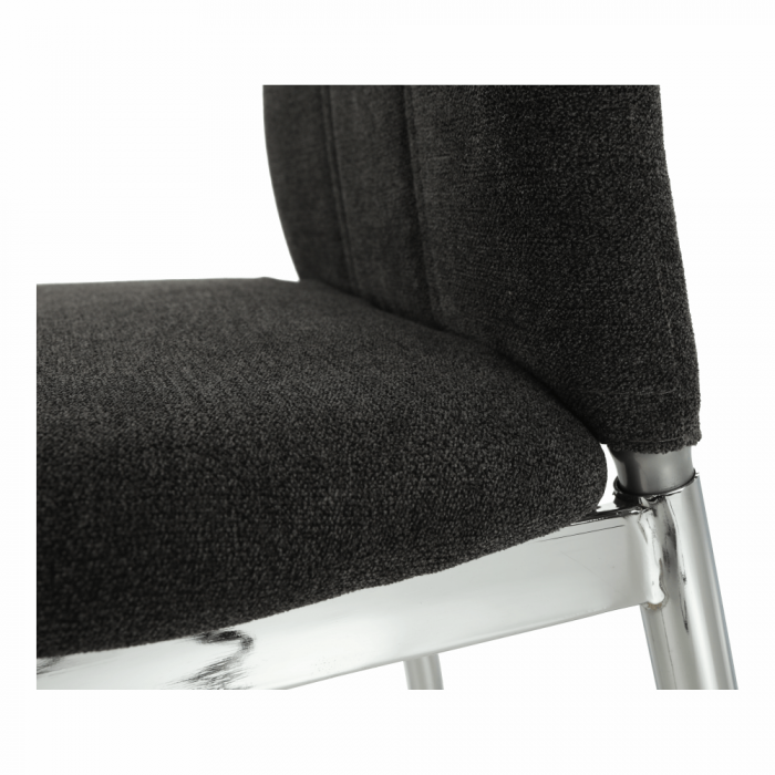 Scaun dining, textil gri maro/crom, OLIVA NEW [9]