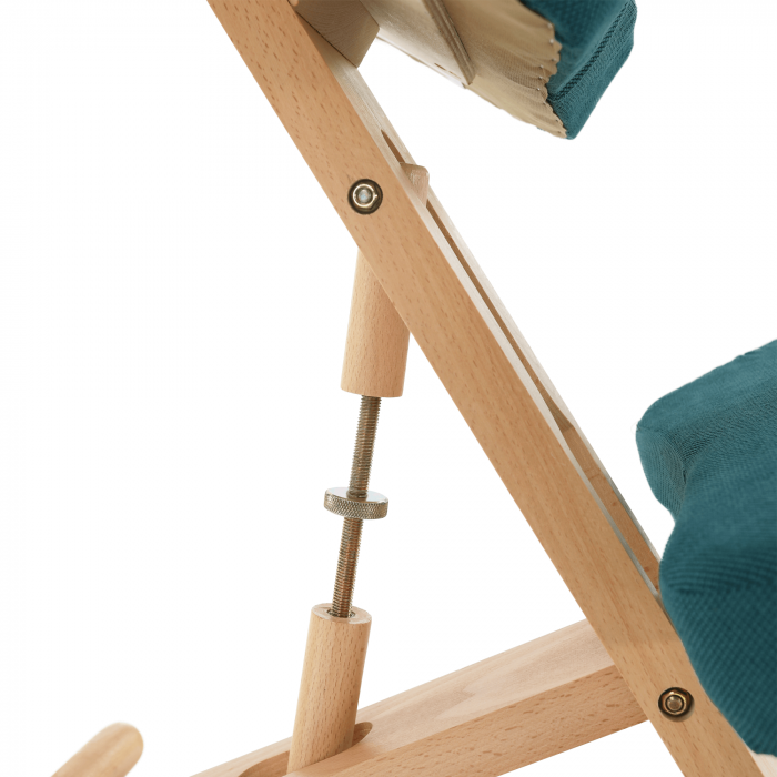 Scaun ergonomic, petrol/ fag, FLONET [8]