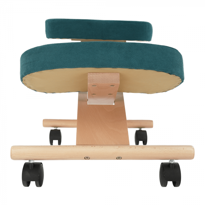 Scaun ergonomic, petrol/ fag, FLONET [9]
