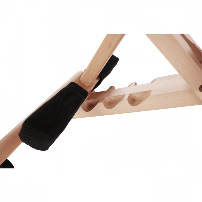 Scaun genunchi ergonomic, negru / fag, GROCO [14]