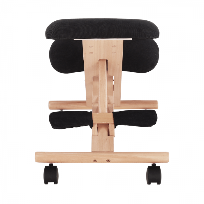 Scaun genunchi ergonomic, negru / fag, GROCO [13]