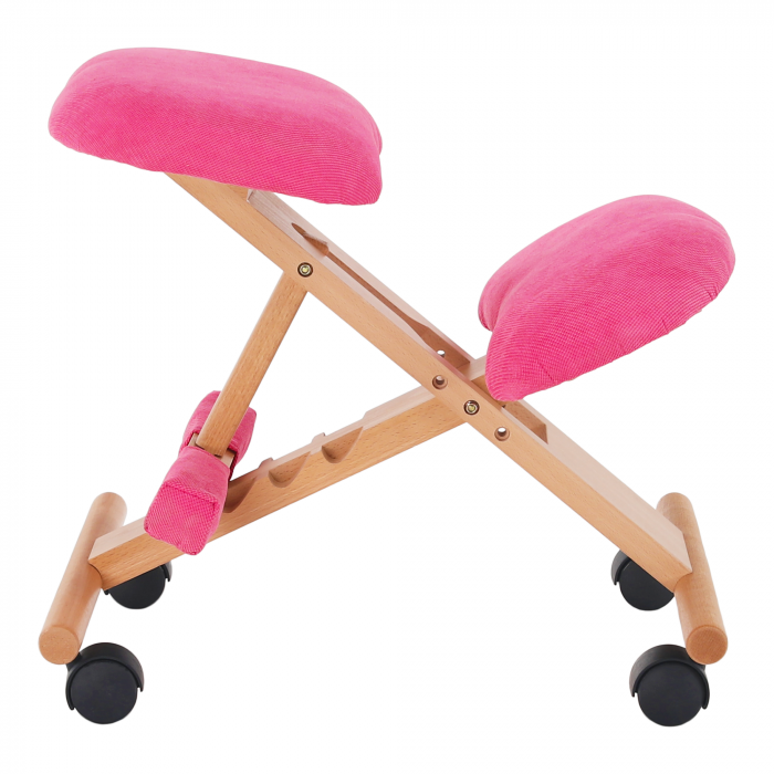 Scaun genunchi ergonomic, roz/ fag, GROCO [12]