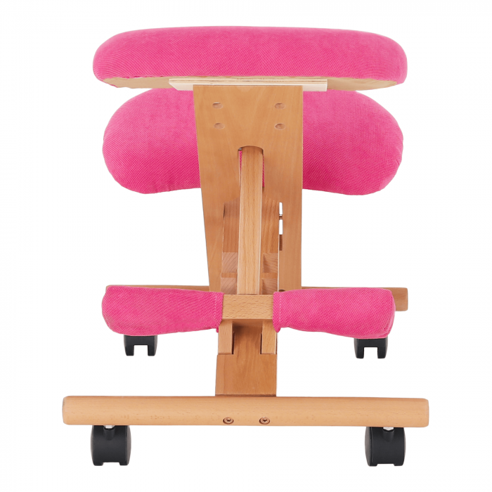 Scaun genunchi ergonomic, roz/ fag, GROCO [13]