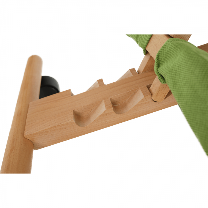 Scaun genunchi ergonomic, verde/ fag, GROCO [16]