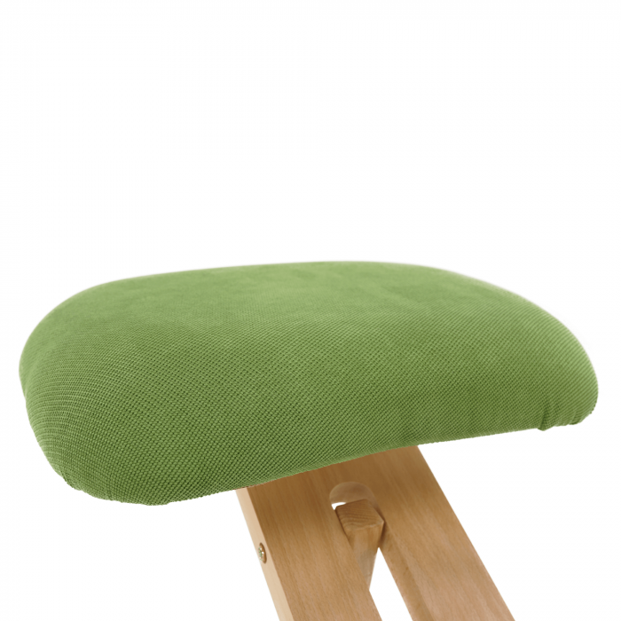 Scaun genunchi ergonomic, verde/ fag, GROCO [13]