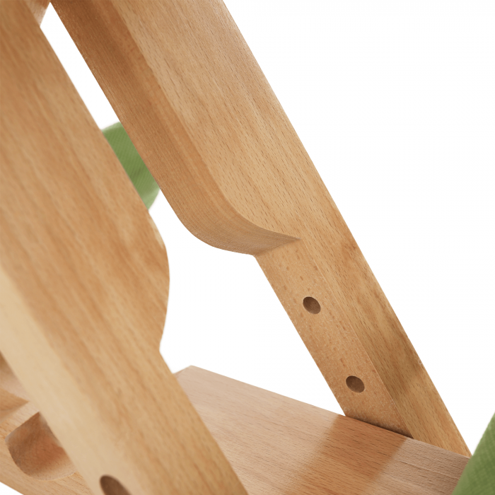 Scaun genunchi ergonomic, verde/ fag, GROCO [15]