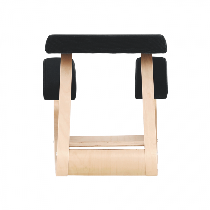 Scaun genunchi, negru / natural, RENAR [9]