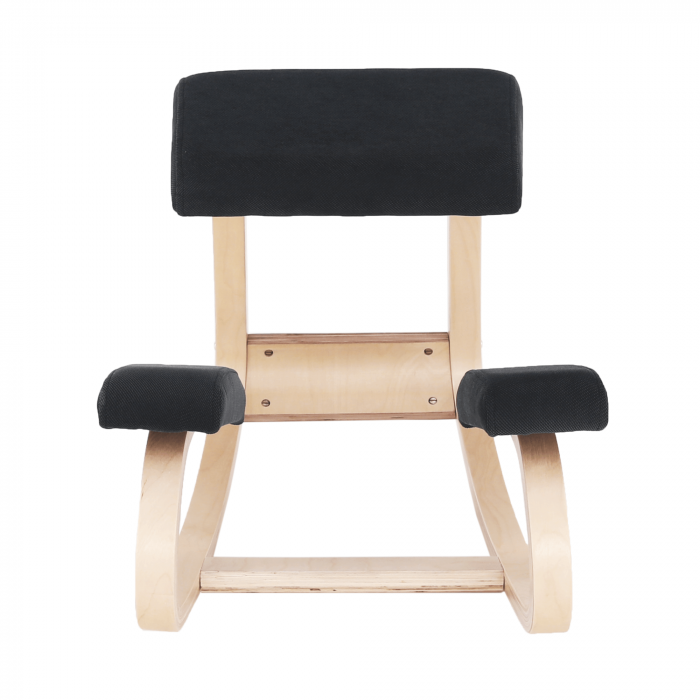 Scaun genunchi, negru / natural, RENAR [10]