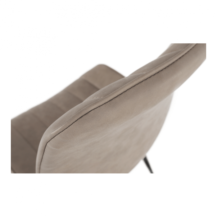 Scaun, gri maroniu taupe/negru, HAZAL [8]