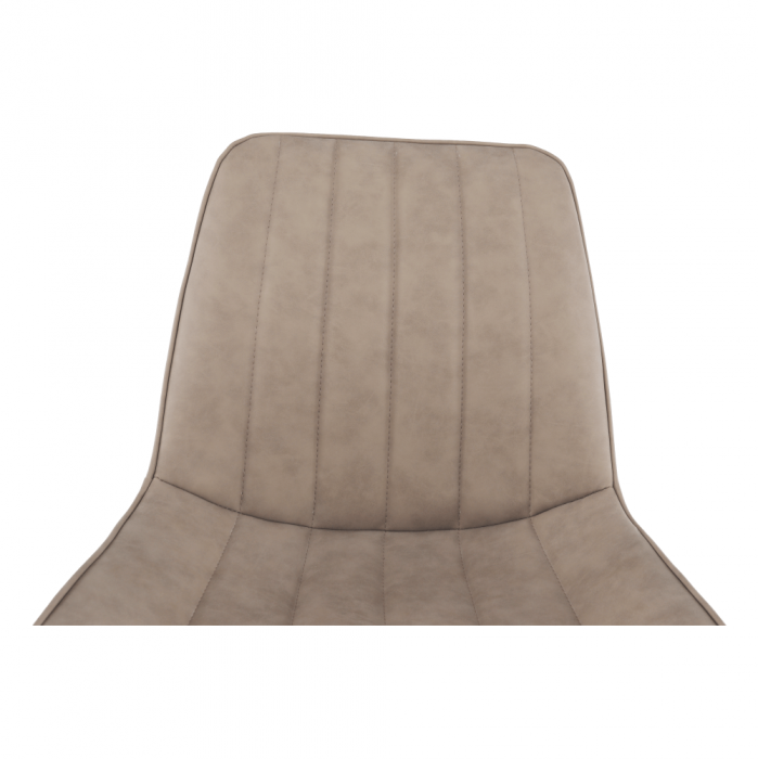 Scaun, gri maroniu taupe/negru, HAZAL [5]