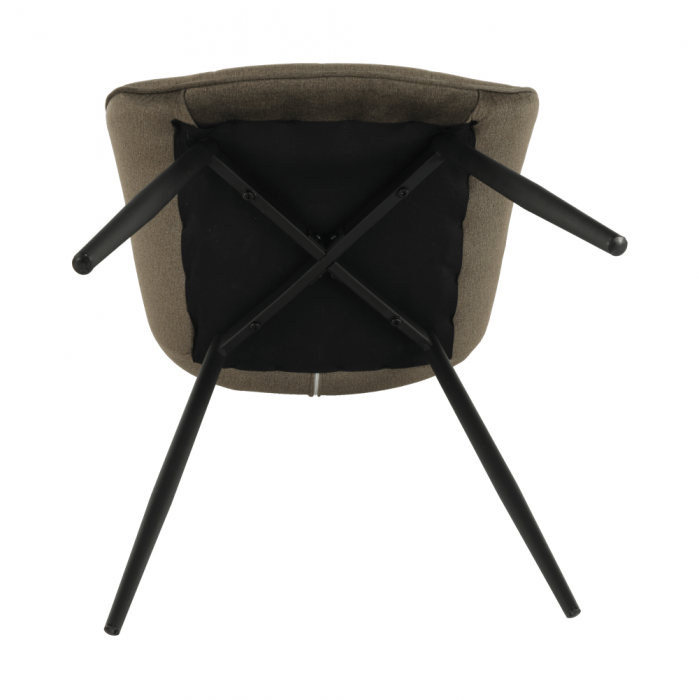 Scaun, gri maroniu taupe/negru, SARIN [6]