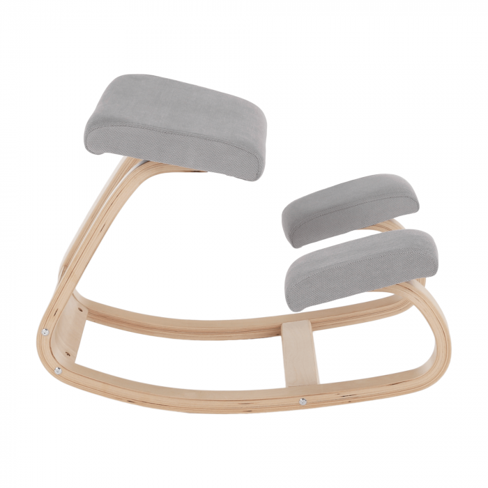 Scaun în genunchi, gri-maro Taupe / natural, RENAR [17]