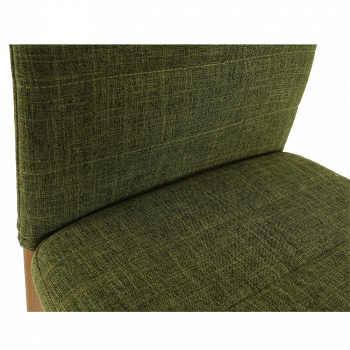 Scaun, material textil verde/cadru metalic fag, COLETA NOVA [2]