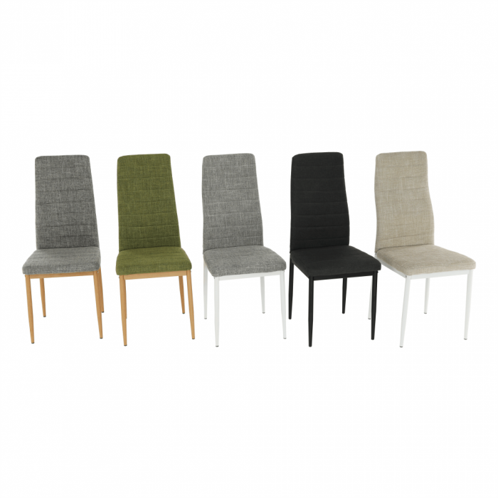 Scaun, material textil verde/cadru metalic fag, COLETA NOVA [6]