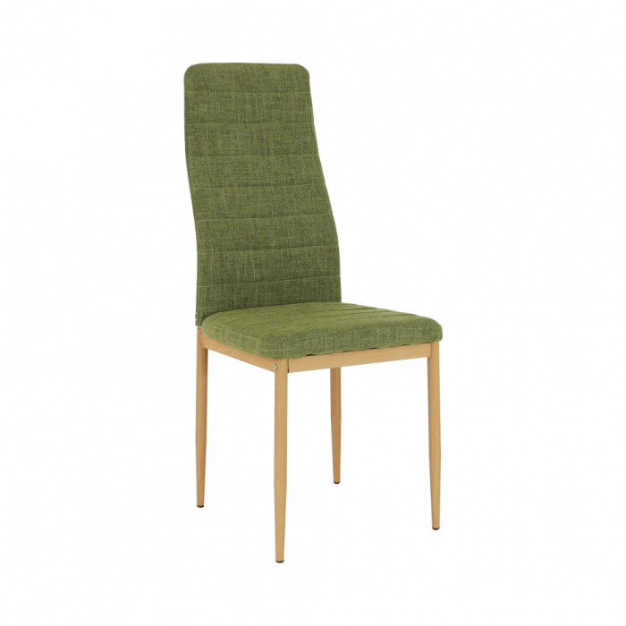 Scaun, material textil verde/cadru metalic fag, COLETA NOVA [1]