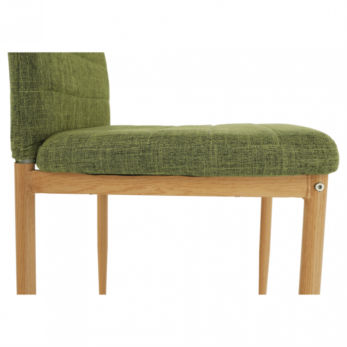 Scaun, material textil verde/cadru metalic fag, COLETA NOVA [9]