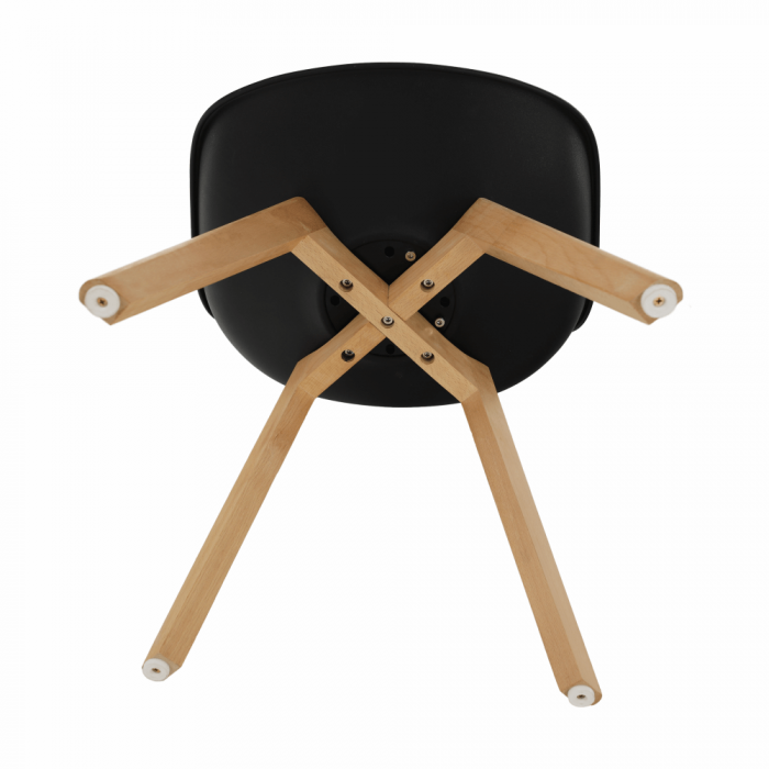 Scaun, negru/fag, BALI 2 NEW [11]