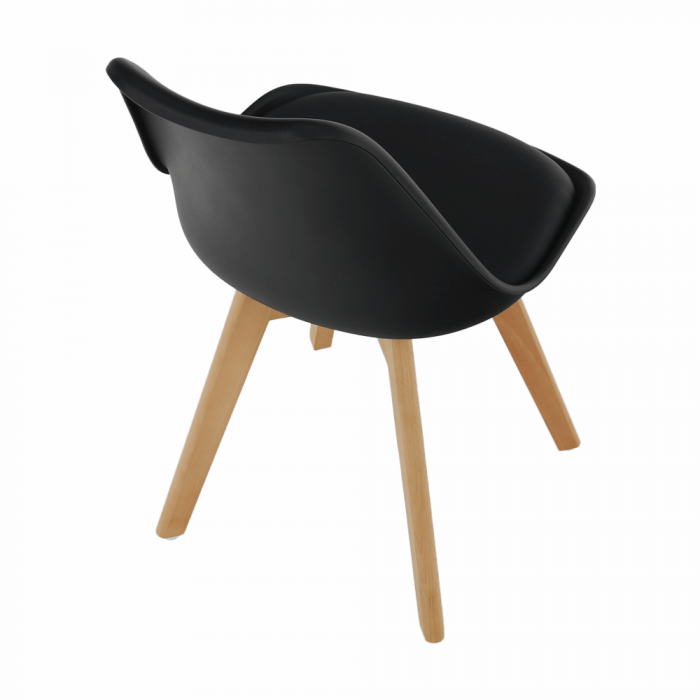 Scaun, negru/fag, BALI 2 NEW [3]