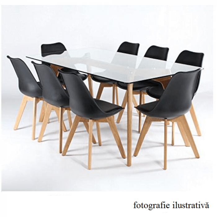 Scaun, negru/fag, BALI 2 NEW [2]