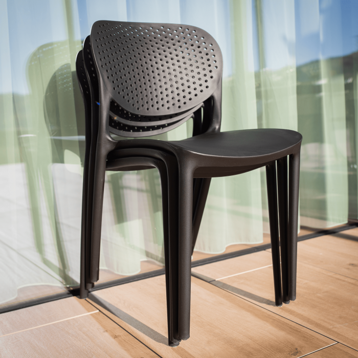 Scaun, negru, FEDRA NEW [14]
