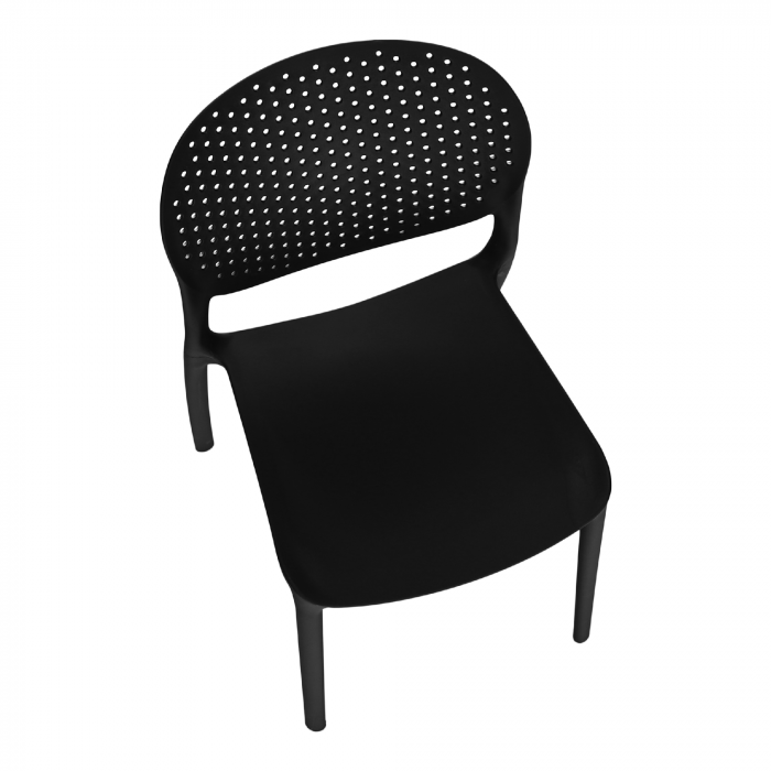 Scaun, negru, FEDRA NEW [9]