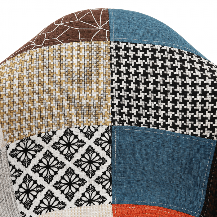 Scaun, patchwork/fag, TOBO 4 NEW [13]