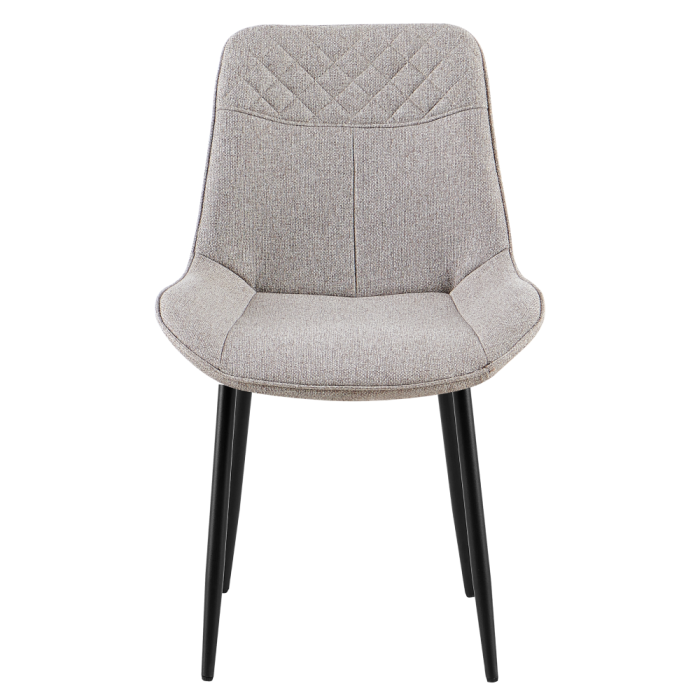 Scaun pentru sufragerie, bej/negru, ALIA [2]