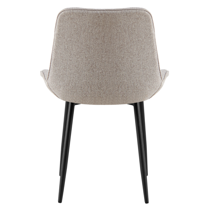 Scaun pentru sufragerie, bej/negru, ALIA [5]