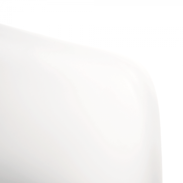 Scaun pivotant elegant, alb, ETOSA [11]