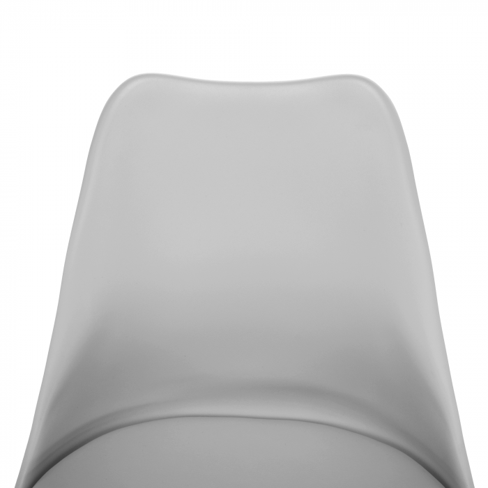 Scaun pivotant elegant, gri deschis, ETOSA [7]