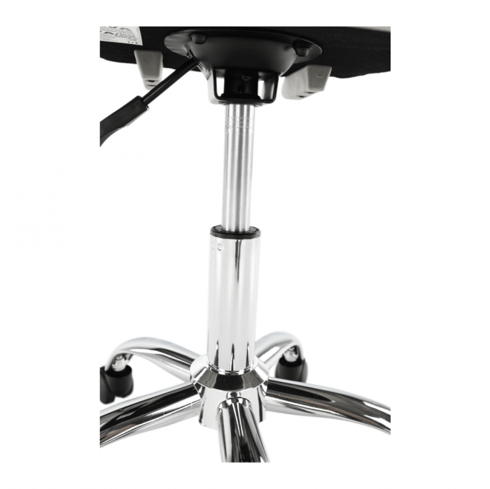 Scaun rotativ, gri/crom, SELVA [5]